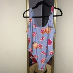 NWT grapefruit one piece